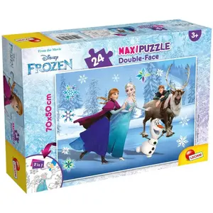 Пазл Lisciani Disney Frozen Supermaxi 24 шт, ширина 700 мм, возраст 3+