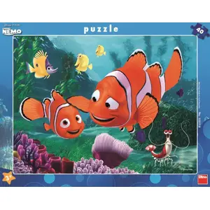 Jigsaw Puzzle DINO Ramkowe Nemo 40 pieces — model 214372