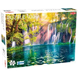 Jigsaw puzzle TACTIC Tactic 56625 — 1000 pcs, Landscape waterfall, 373×273 mm