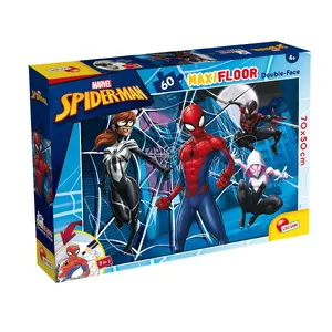 Пазл Lisciani Marvel Maxifloor 60 деталей — Человек-паук, 4+ лет
