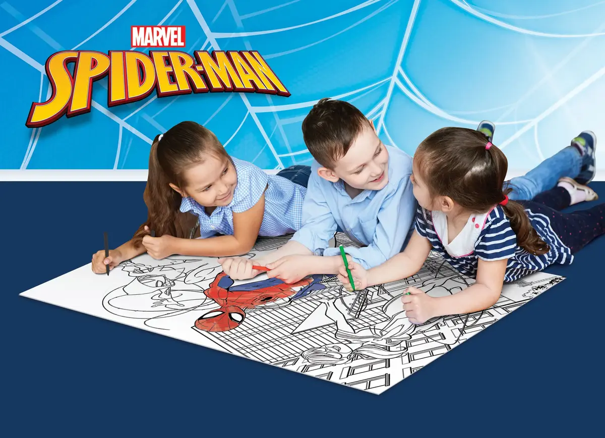 Lisciani Marvel Maxifloor 60 gab. — Zirneklismenis puzle Photo 4