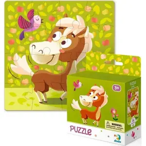 Puzzle Dodo 16 Konik by Dodo — 16-piece educational jigsaw puzzle