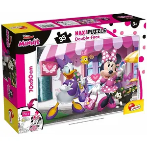 Jigsaw Puzzle Lisciani Supermaxi 35 Pieces Minnie for Ages 3–6