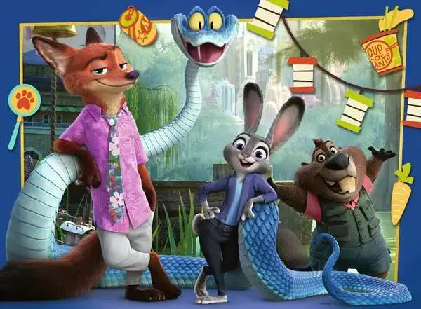 Ravensburger Zootopia 2 puzzle — 100 pieces Photo 2