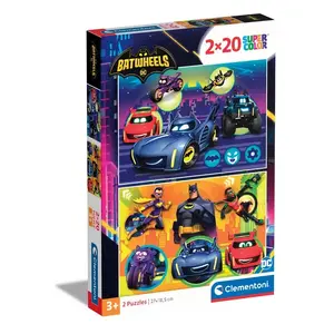 Пазл Clementoni Supercolor Batwheels 20 шт., 270×190 мм, возраст 3–5 лет