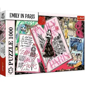 Пазл TREFL Emily в Париже: Модный журнал — 1000 деталей