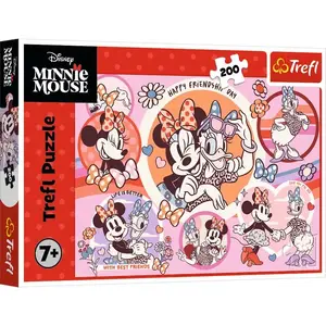 Пазл TREFL PUZZLE 200 Zwyczaje Myszki Minnie Disney 13343 — 200 элементов