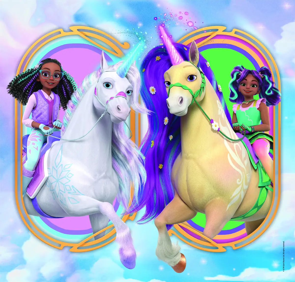 Clementoni Unicorn Academy 3x48-piece puzzles Photo 2