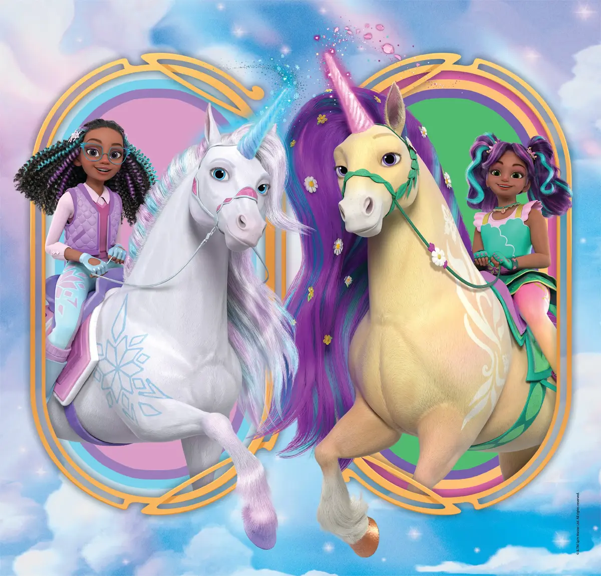 Clementoni Unicorn Academy 3x48-piece puzzles Photo 3