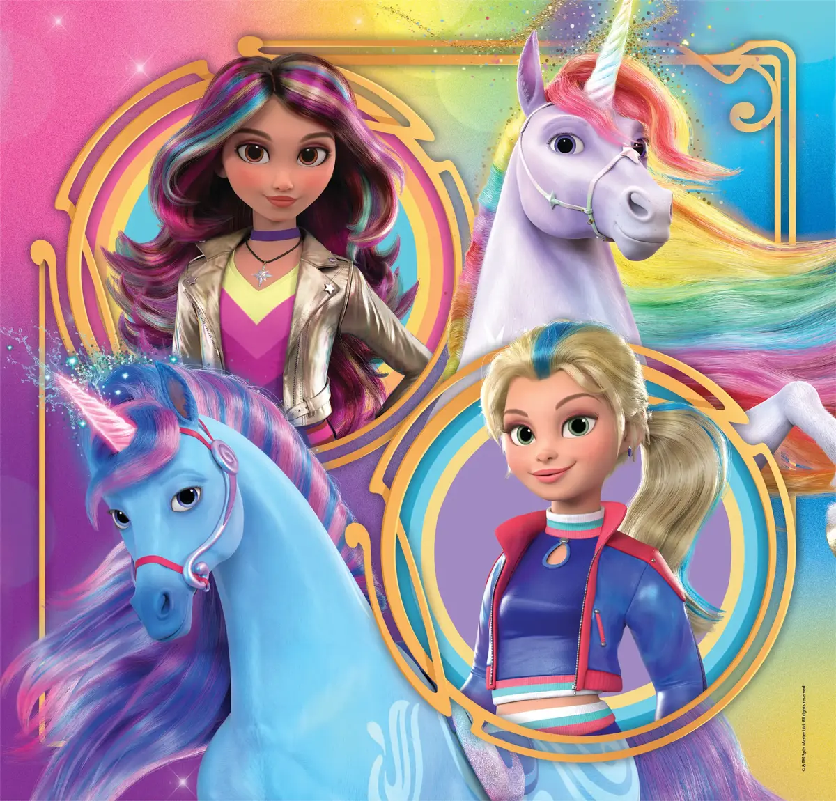 Clementoni Unicorn Academy 3x48-piece puzzles Photo 5