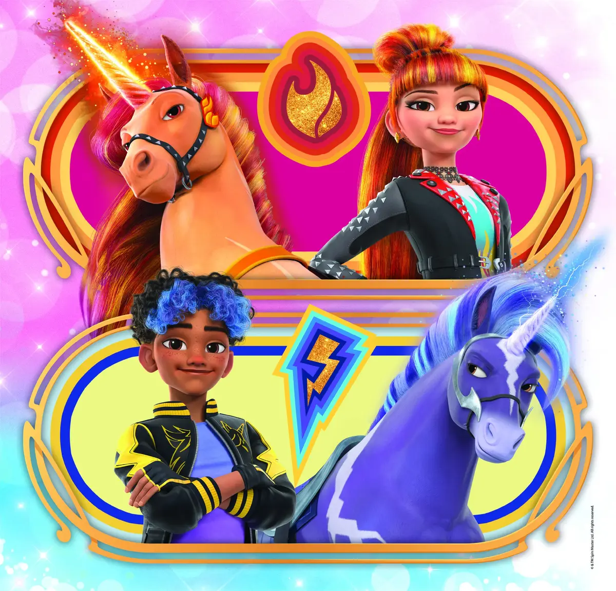 Clementoni Unicorn Academy 3x48-piece puzzles Photo 6