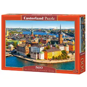 Пазл Castorland The Old Town of Stockholm, Sweden 500 элементов — 225×325 мм, 9+