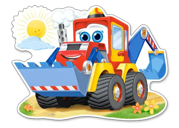 Пазл Castorland Funny Digger 12 деталей Photo 2