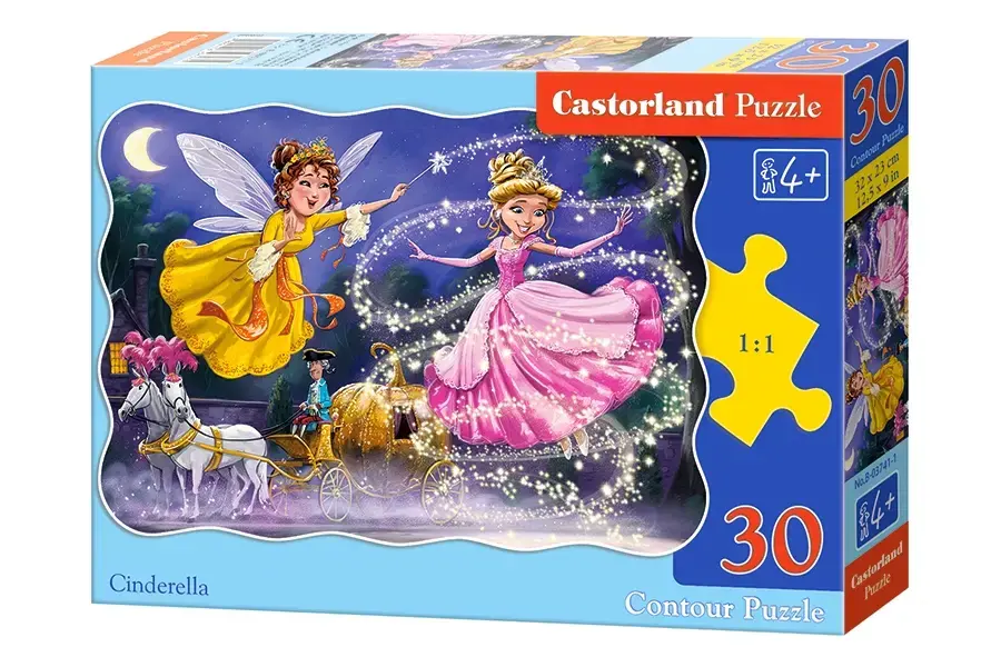 Castorland Cinderella jigsaw puzzle 30 pcs Photo 2