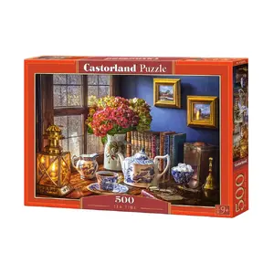 Пазл Castorland Tea Time 500 шт — тема «Чай», размер 225×325 мм