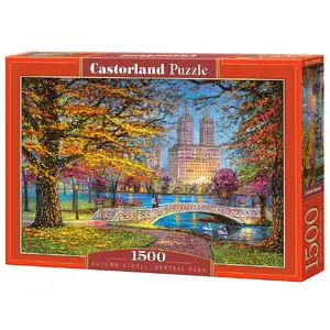 Пазл Castorland Autumn Stroll Central Park 1500 шт — 680×470 мм, от 9 лет