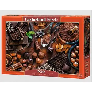 Puzzle 500 pieces Castorland — chocolate treats illustration (GXP-872318)