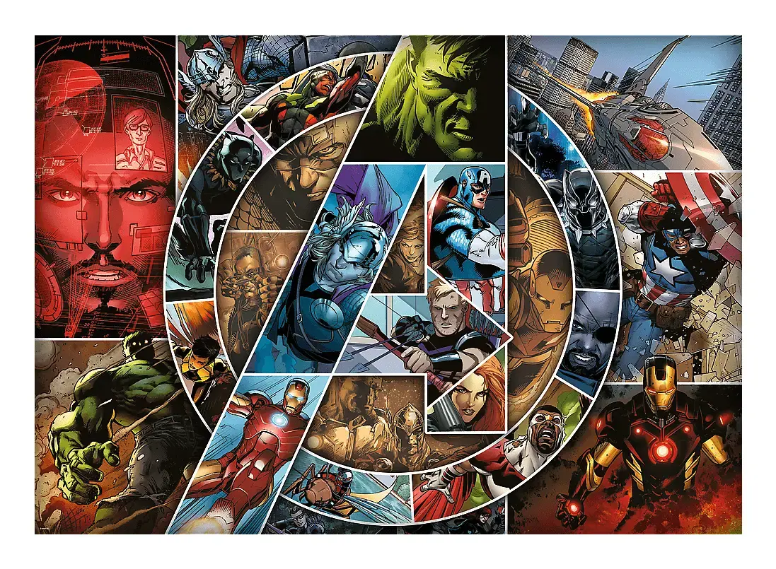 TREFL Marvel 1000 gab. puzle — Avengers Photo 2