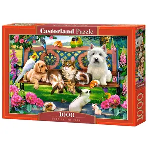 Пазл Castorland Pets in the Park 1000 элементов — 680 x 470 мм, животные, 9+