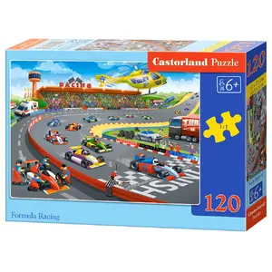 Jigsaw puzzle Castorland Formula Racing 120 pieces — 320×230 mm, age 6+