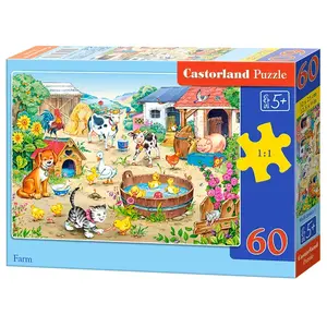 Jigsaw Puzzle Castorland Farm 60 pcs — Cartoons, 320 mm width, age 5+
