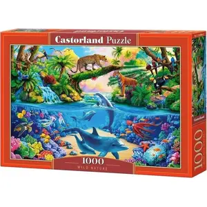 Пазл Castorland 1000 элементов, дикая природа — дельфины (GXP-859061)