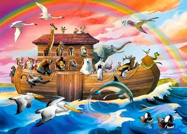Castorland Noas'h Ark 60 detaļu puzlis Photo 2