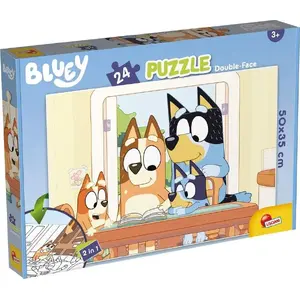 Пазл Lisciani Bluey DF Plus 24 элемента — обучающий пазл Lisciani