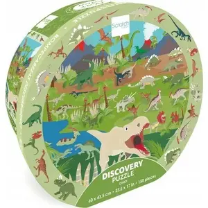 Puzzle Bright Junior Media 150 gab. — Novērošanas dinozauri