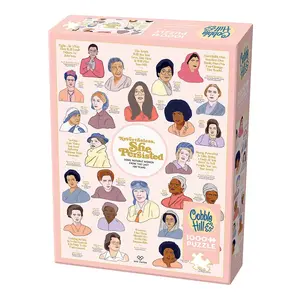 Jigsaw Puzzle Cobble Hill Nevertheless She Persisted — 1000-piece, 676×489 mm