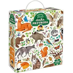 Jigsaw puzzle Bright Junior Media CzuCzu 'Wild Nature' 300 pieces, educational illustration set