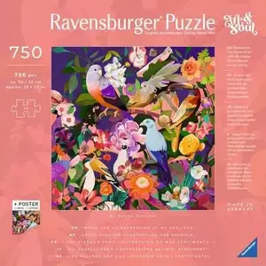 Пазл Ravensburger 750 элементов — мотив Flora, модель 12000998