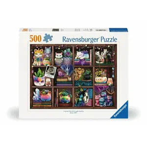 Ravensburger Cubby Cats and Succulents — 500 элементов Photo 1