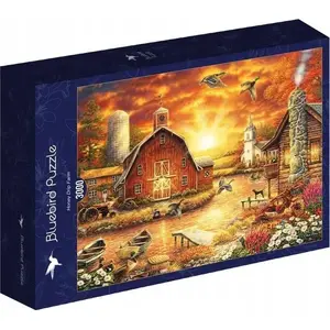 Пазл TEKA Puzzle 3000 «Закат в деревне» художник Chuck Plisson, 3000 деталей
