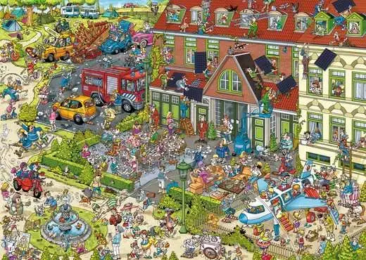 Ravensburger puzle Ray’s Comic Series – The Hotel 1000 Photo 2
