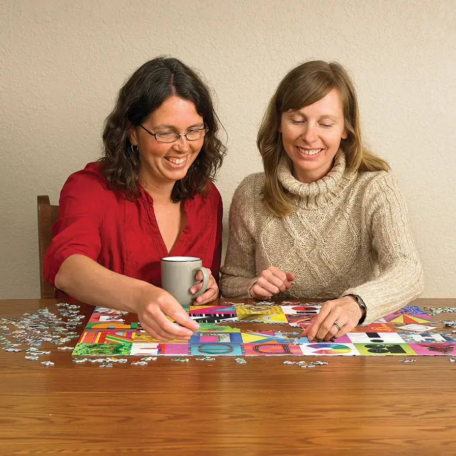 Cobble Hill Found Alphabet puzzle 1000 pieces Photo 4