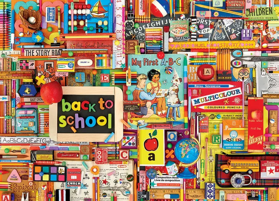 Пазл Cobble Hill Back to School — 1000 эл. Photo 2