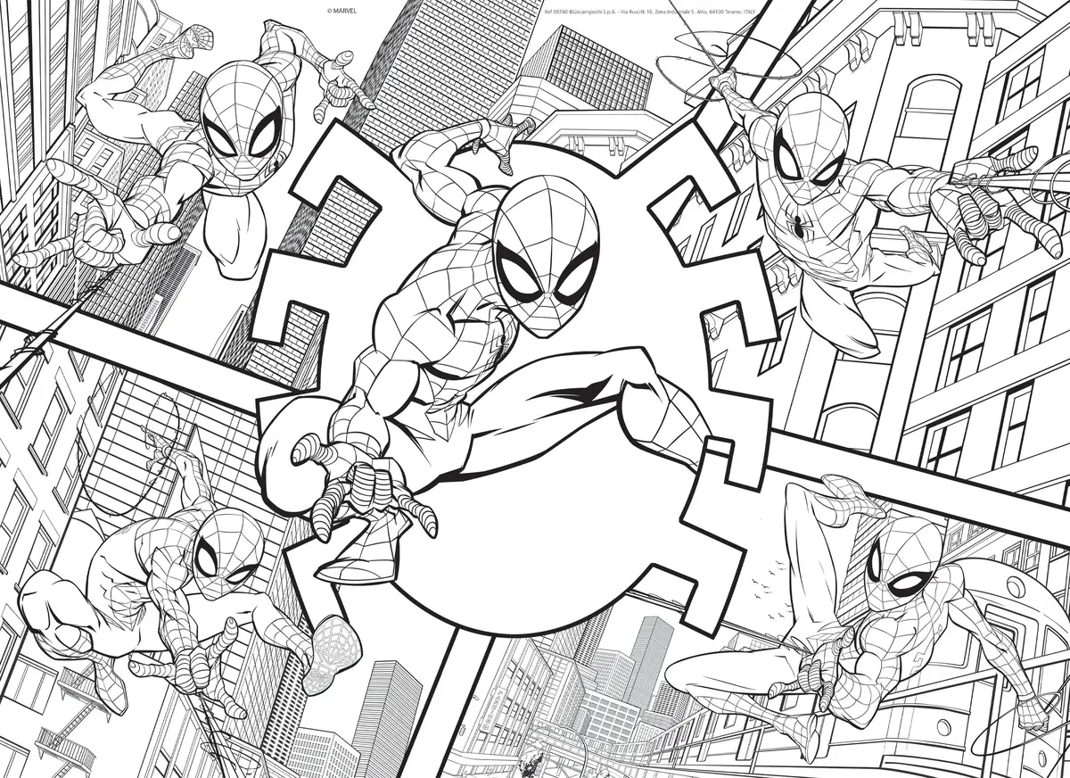 Lisciani Marvel Puzzle Maxifloor 24 gab. Spider‑Man Photo 3