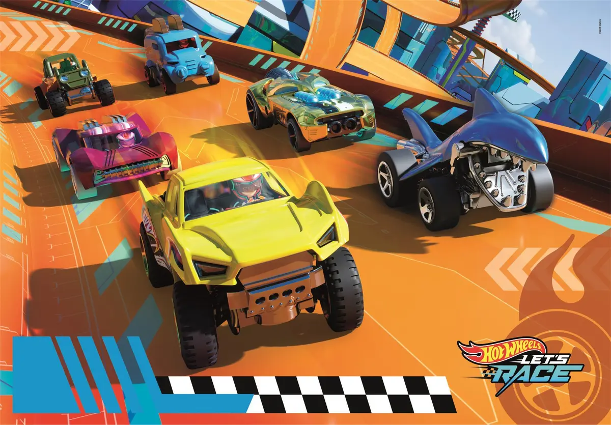 Clementoni Hot Wheels Maxi puzle 25762 Photo 3