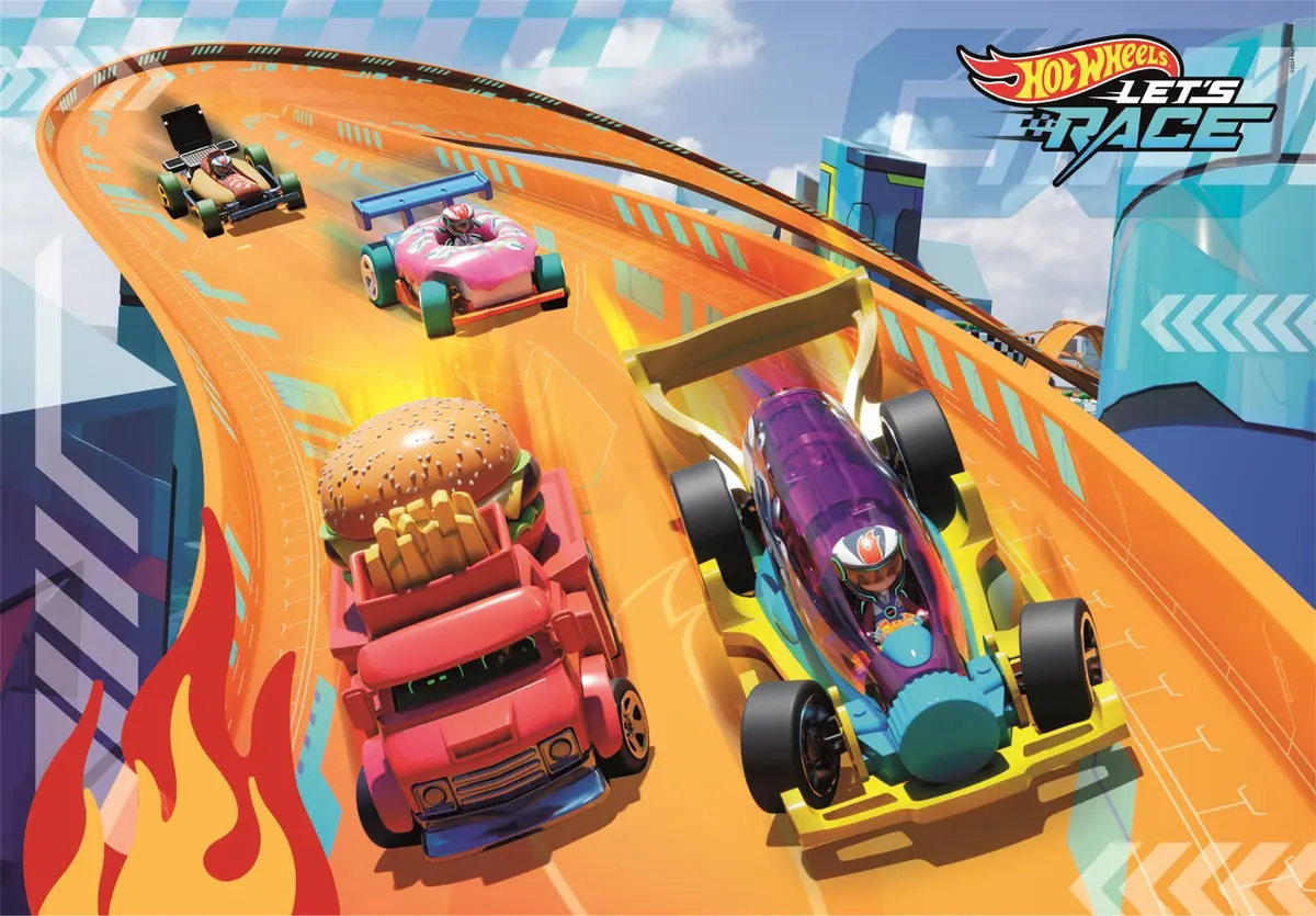 Clementoni Hot Wheels 28523 puzle Photo 2