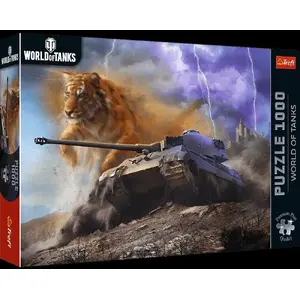 Пазл 1000 элементов TREFL Puzzle 1000 World of Tanks: Tygrys II