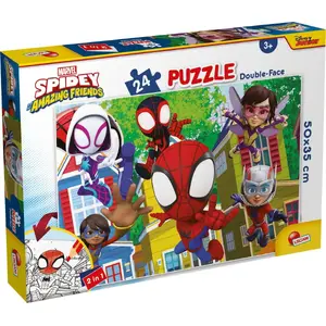 Пазл Lisciani Marvel Puzzle DF Plus 24 элемента – Человек-паук «This Is a Team!»