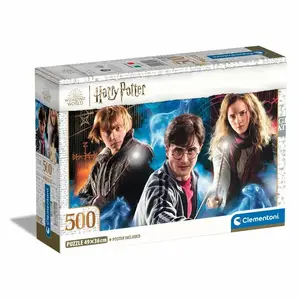 Пазл Clementoni Wizarding World Harry Potter, 500 деталей — 490×360 мм