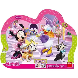 Educational puzzle set DINO 25 pieces with Minnie and animals, model 311282