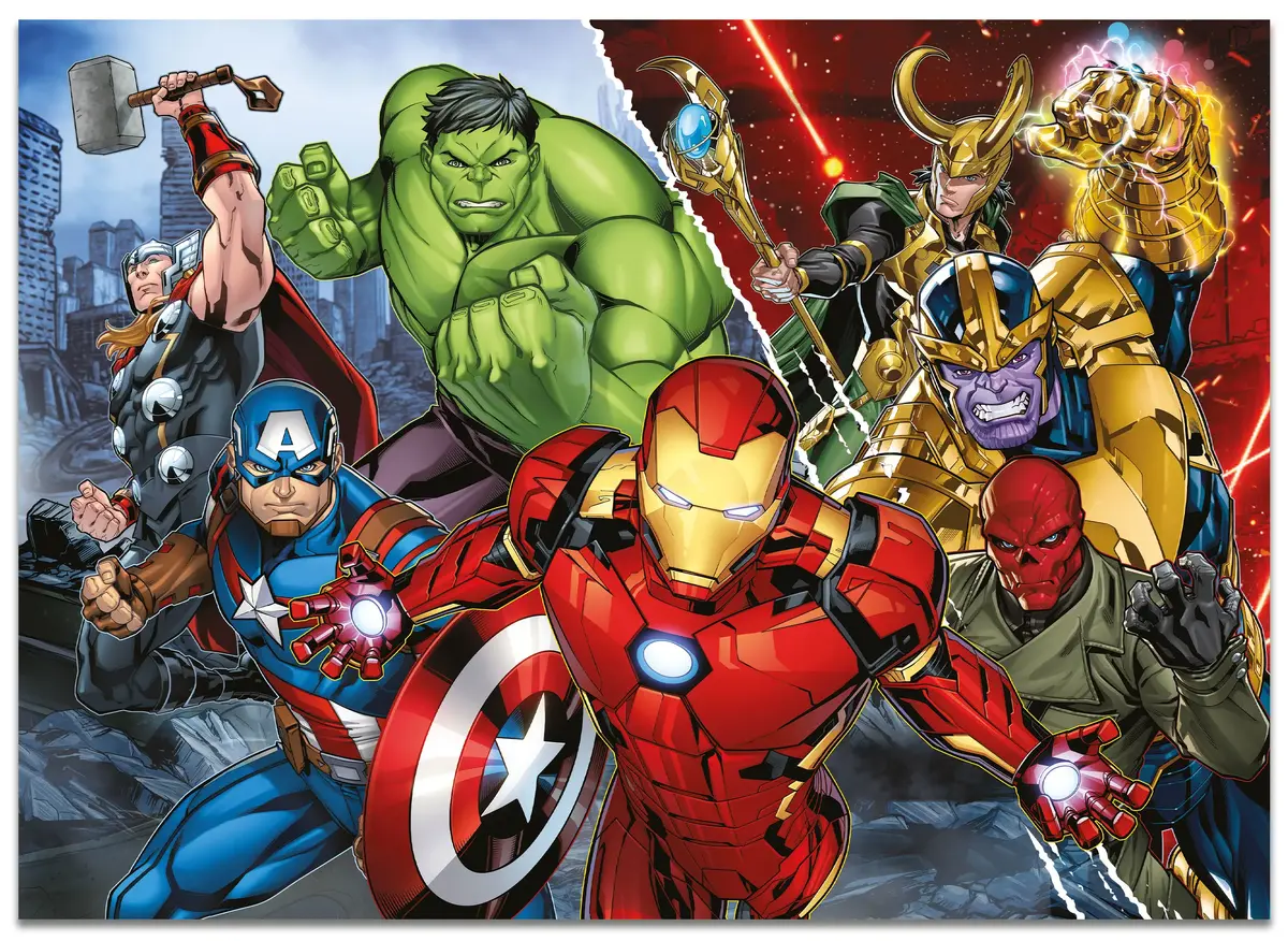 Lisciani Marvel Maxifloor 108 detaļu puzle — Avengers Photo 2