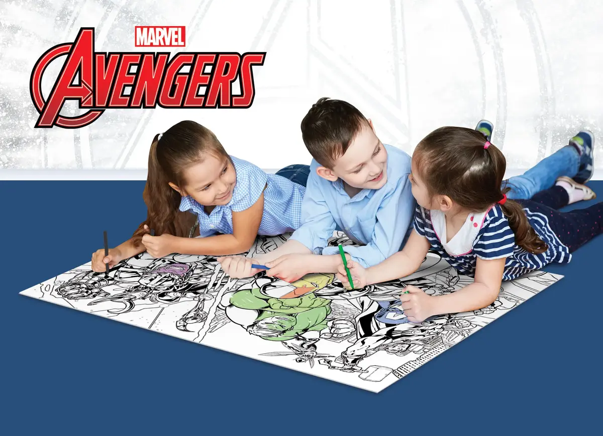 Lisciani Marvel Maxifloor 108 detaļu puzle — Avengers Photo 4