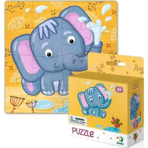 Jigsaw Puzzle Dodo 16 Słonik — Dodo 16-piece children's puzzle 'Słonik'