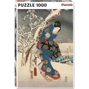 Пазл Piatnik 1000 деталей – Хиросигэ, «Повесть о Гэндзи» (PIATNIK 618355)