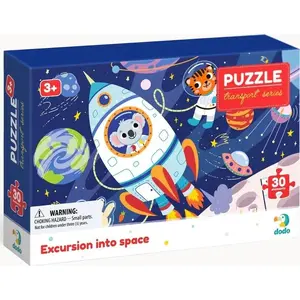 Jigsaw Puzzle Dodo Dodo Puzzle 30 — 30 pieces, 'Wyprawa w kosmos' space theme