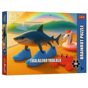 Пазл TREFL Puzzle 200 BrainRots Tralalero Tralala – 200 деталей, развивающий детский пазл